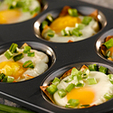 Baked Wonton Eggs